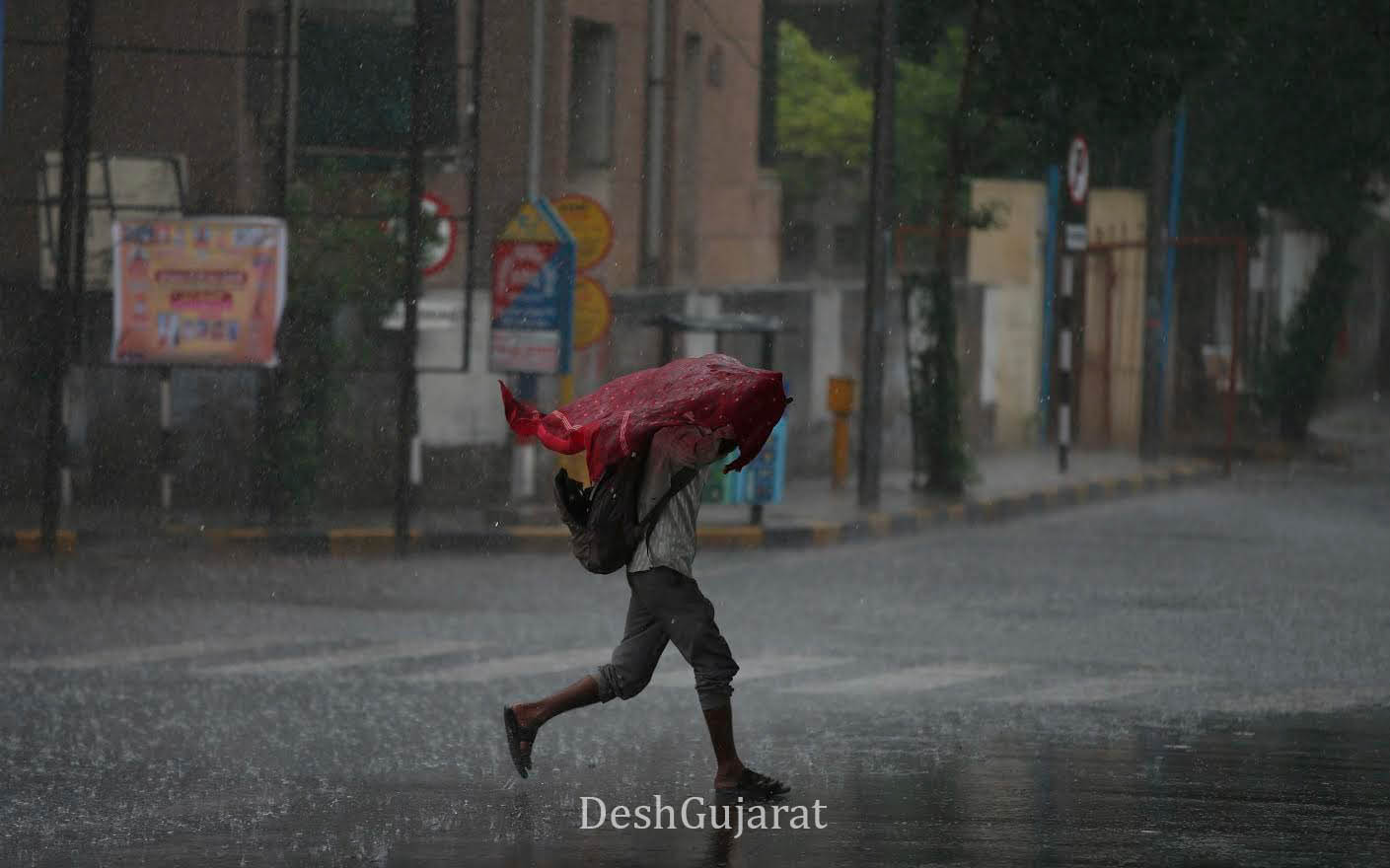 Where did it rain in Gujarat today? Here are the figures