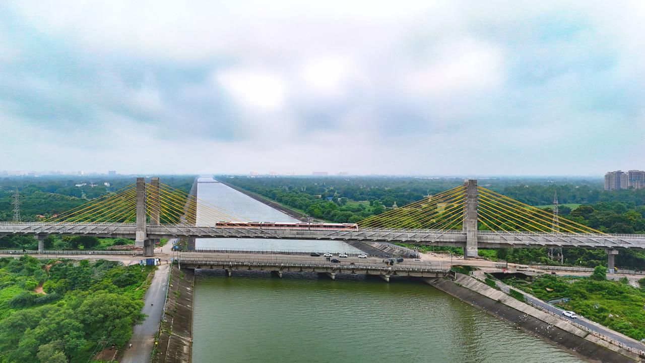 Ahmedabad – Gandhinagar Metro Hits Record Ridership with 44 Lakh Passengers in July 2025